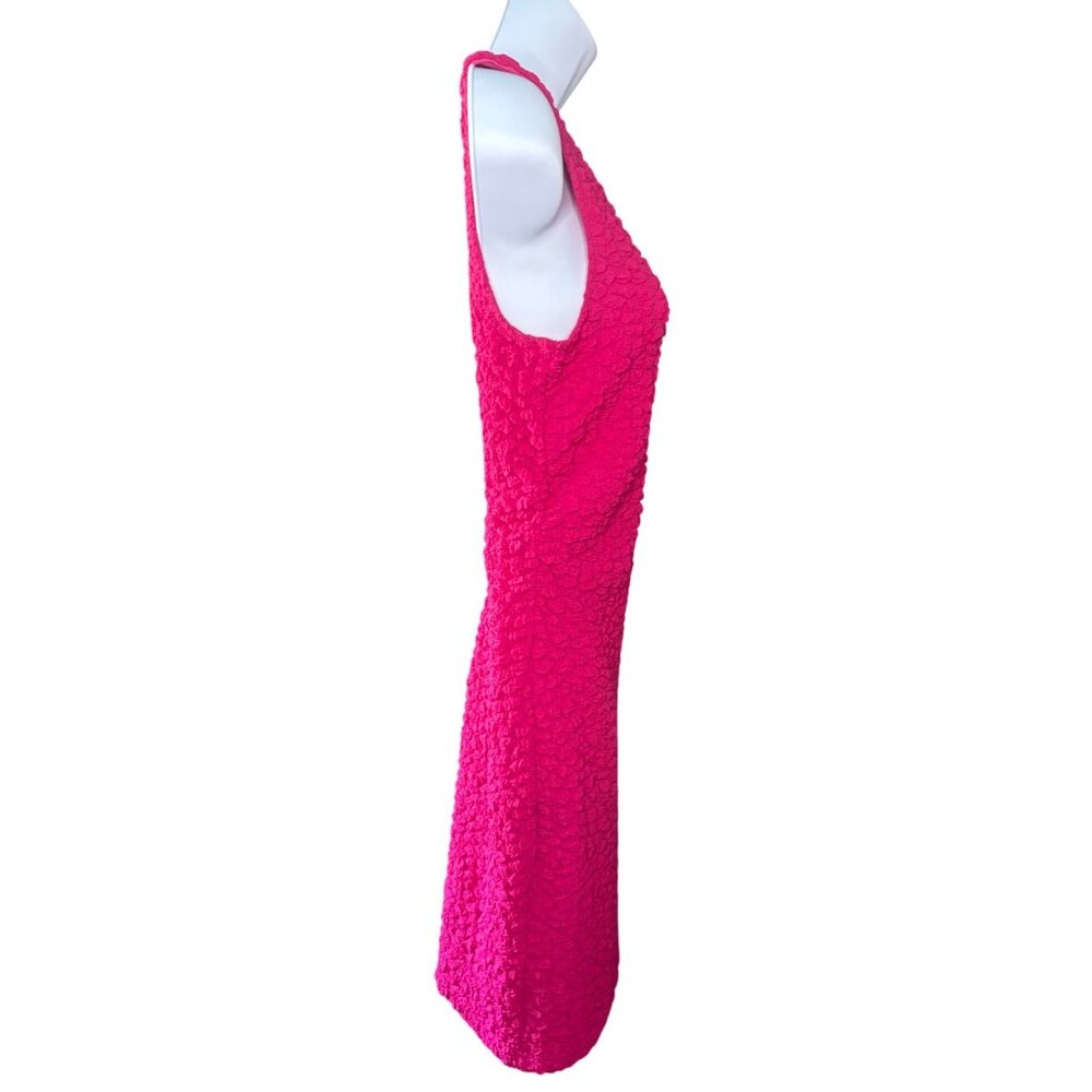 Anthropologie Textured Mini Shift Dress – Pink – Size Small (or Medium) – New Wi - Picture 5 of 7
